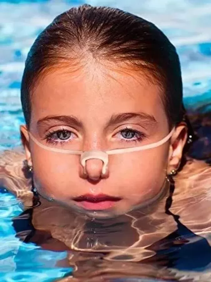 Tapon Nasal Clip Nariz Impermeable Para Natacion Pscina